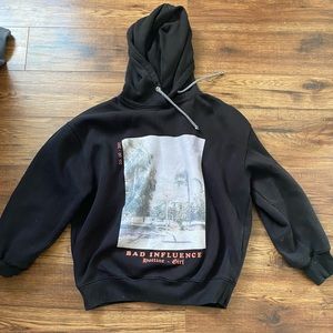 Women’s black hoodie